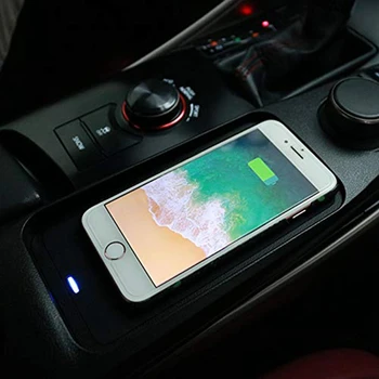 

Car Qi Wireless Phone Charging Pad Module For Lexus Is300 2015-2019 Fast Charging Case Plate Car Armrest Box Accessories
