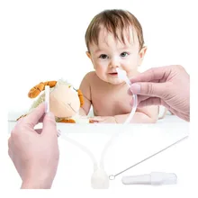 Для младенцев, безопасная Ose пылесос вакуумное всасывание носовой слизи аспиратор защита от гриппа продукты Новорожденный ребенок нос пинцеты для чистки