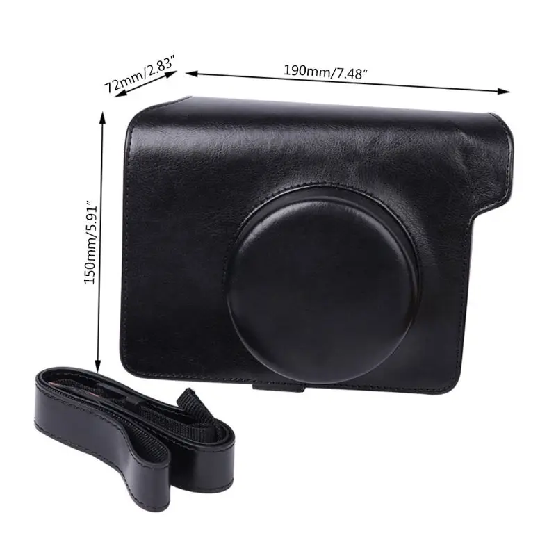 Instax Wide 300 плечевой ремень Ретро стиль кожаные сумки для камеры Fujifilm D08A