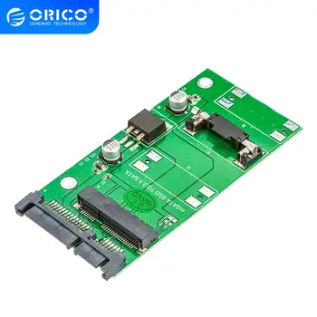 

ORICO mSATA to 2.5 Inch SATA 22PIN Adapter SSD Adapter Card Support SATA3 Protocol Full Height Size mSATA to 2.5 SATA 22PIN