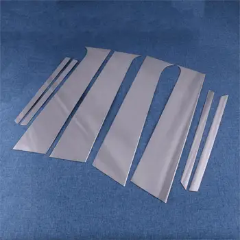 

beler 8PCS Chrome Window Pillar Post Cover Trim Molding Garnish Decoration Fit for Opel Vauxhall Mokka 2012 2013 2014 2015-2018