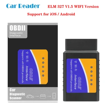 

For IOS/Android/Windows system ELM327 V1.5 Wifi for OBD2 Car Fault Code Reader Auto Diagnostic Tool without PIC25K80