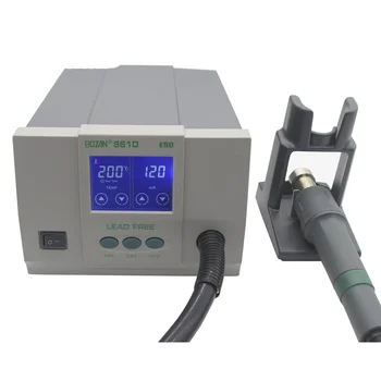Best 1000W Lead-free High-power Smart Heat Gun Hot Air Desoldering Station Digital Display Temperature Adjustable BOZAN 861D