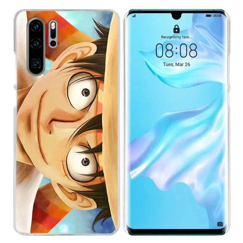 08 Одна деталь Луффи дьявола случай для huawei P20 P Smart Z плюс Nova 5 5i P30 P10 P9 P8 Коврики 10 20 30 Lite рro жесткий чехол для телефона pc - Цвет: 08