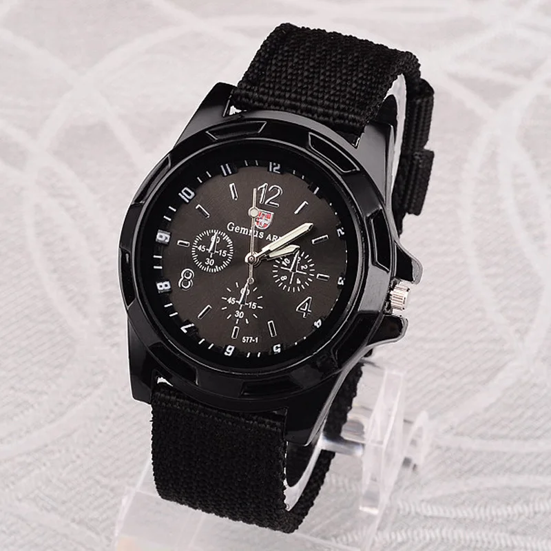 Gemius Army Watches Orologi Da Uomo Cinturino In Nylon Orologi Militari Uomo Orologi Al Quarzo Orologi Sportivi Da Uomo Horloge Heren Orologio Donna