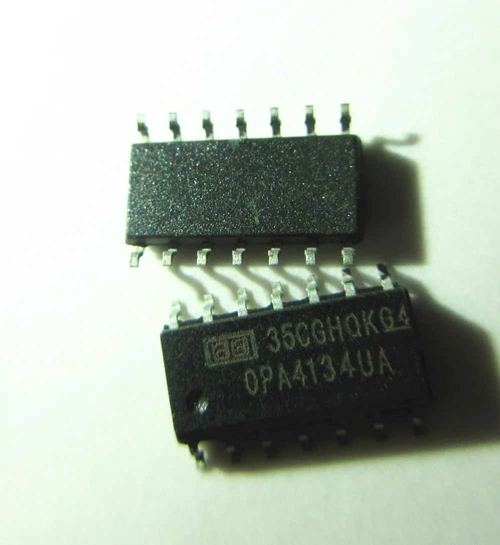 10 шт в упаковке, новая OPA4134 OPA4134UA лапками углублением SOP-14