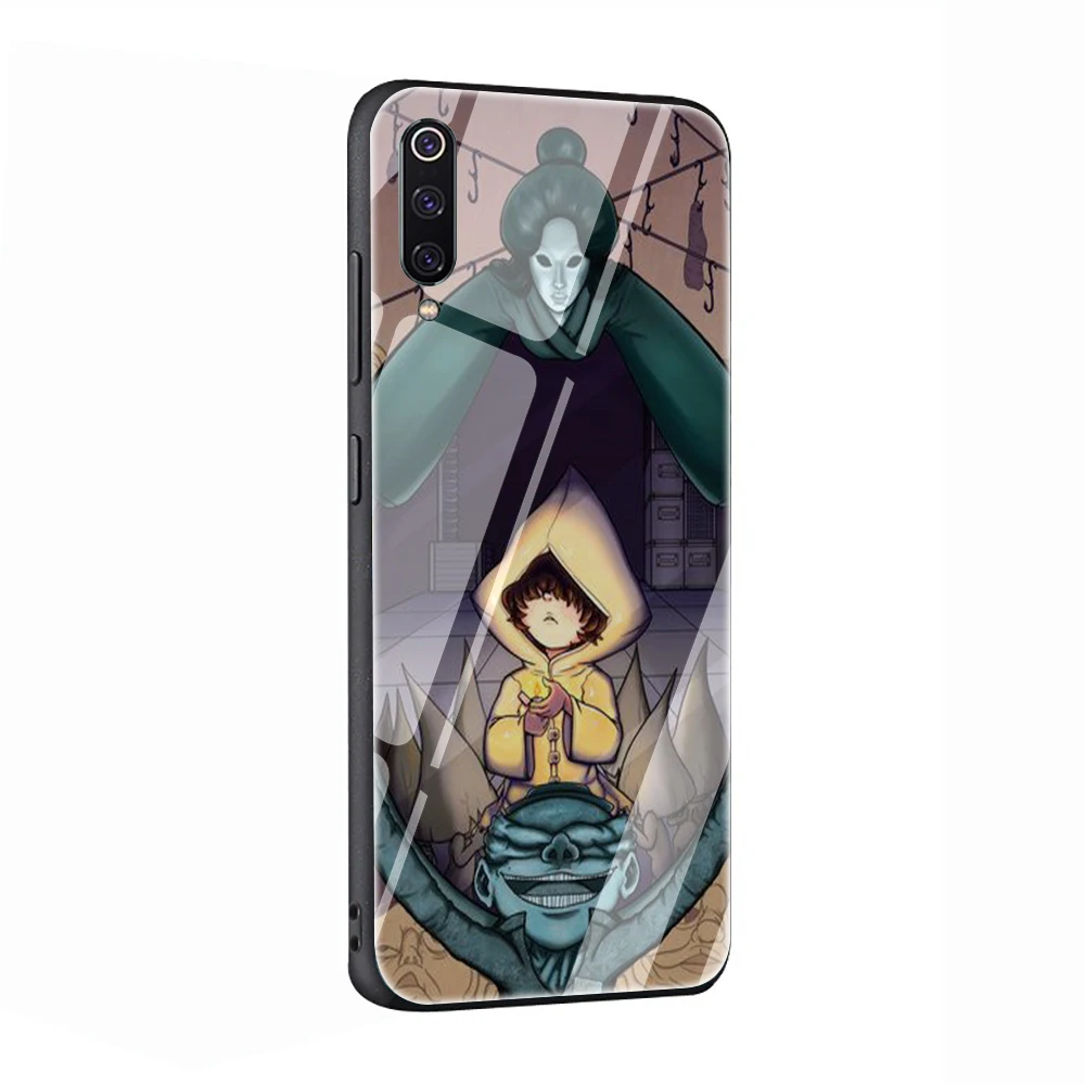 EWAU Little Nightmares Стекло чехол для телефона для Xiao mi 4X 6A Note5 6 7 pro mi 5X6X8 9 A1 A2