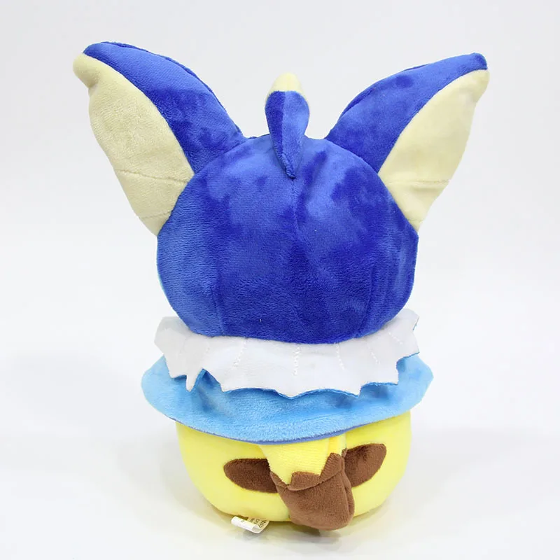 Takara Tomy Покемон плащ Пикачу Eevee плюшевая игрушка Sylveon Leafeon Espeon vaporion мягкая милая кукла Хобби Коллекционные Подарки