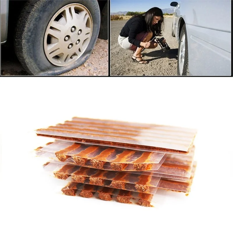 5/10Pcs Tubeless Tire Repairing Rubber Strips for Tyre Puncture Emergency Car Motorcycle Bike 5/10Pcs Tubeless Tire Repairing Rubber Strips for Tyre Puncture Emergency Car Motorcycle Bike