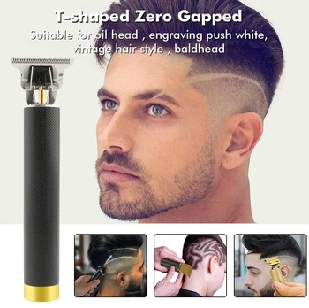 

Rechargeable Hair Clipper Oil Head Electric Hair Trimmer Cordless Beard Shaver Professional Haircut Machine for men Barbershop