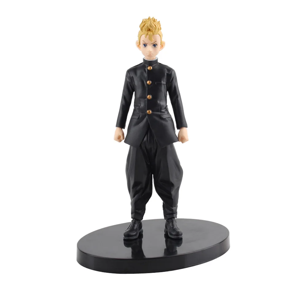 【Ready Stock】16CM Anime Tokyo Revengers Action Figure Manjiro Sano Chifuyu Matsuno Takemichi Hanagaki Figurine Manga