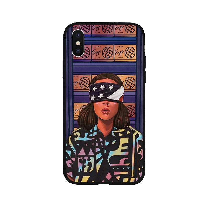 Странные Вещи Сезон 3 черный мягкий чехол из ТПУ чехол для телефона iPhone 8 7 6 6S Plus X XS XR MAX 5 5S SE чехол coque