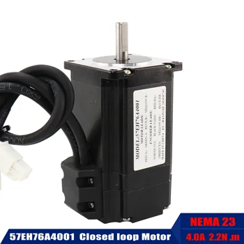 

Nema23 Closed Loop 57EH76A4001 Hybrid Step-servo Driver CL57 57X76mm 56MM 4A Servo motor Stepper Motor for 3D printer accessori