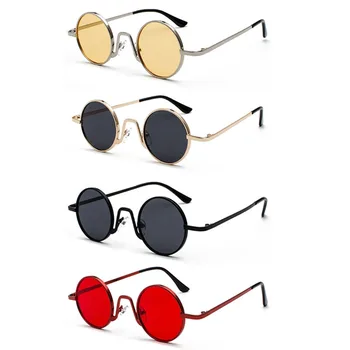

Vintage Round Sunglasses Brand Design Women Men Sunglasses Luxury Retro Uv400 Eyewear Fashion Shades