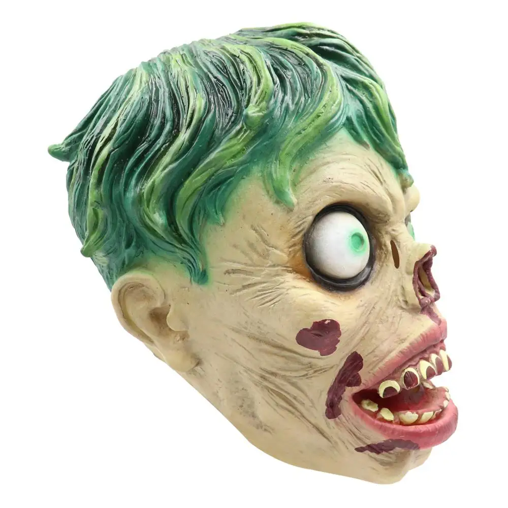 Batman Joker Cosplay Mask The Dark Knight Clown Horror Scary Full Head Skull Helmet Latex Masks Party Halloween Costume Props