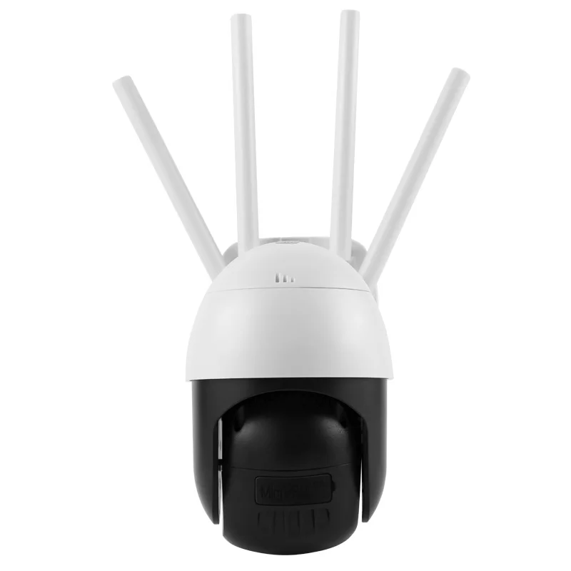 1080P 4X цифровой зум, скоростная купольная камера, уличная PTZ камера, WiFi, облачная камера безопасности, автоматическое отслеживание, CCTV камера с сиреной, светильник
