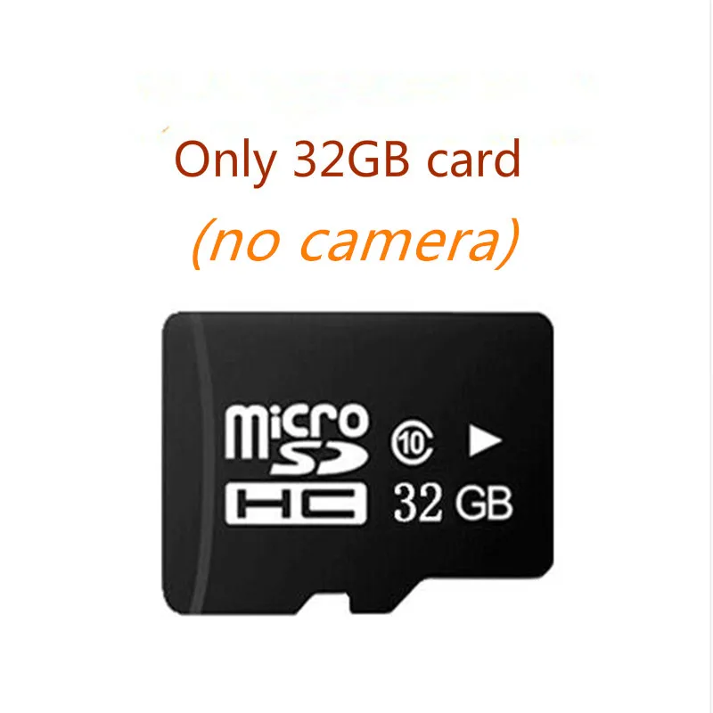 only 32GB TF card Беспроводная мини ip-камера 1080P HD IR с функцией ночного видения, микро камера для домашней безопасности, WiFi, камера для видеоняни - Цвет: only 32GB TF card