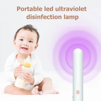 

Disinfection Germicidal LED UV Lamp Disinfection Stick UV Hospital Handheld Sterilizer Light Home Indoor Killing Bacterial