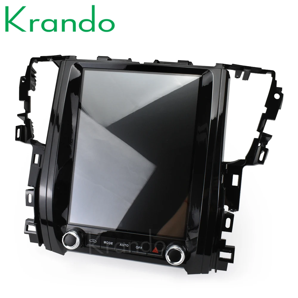 Sale Krando Android 8.1 12.1" Tesla Vertical car multimedia player for Toyota Alphard navigation system 4