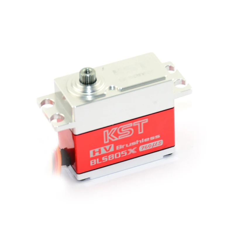 KST Servo BLS805X 760us 7,5 кг большой крутящий момент 6,0-8,4 в бесщеточный металлический редуктор цифровой сервопривод для 550-700 класса RC вертолет хвост