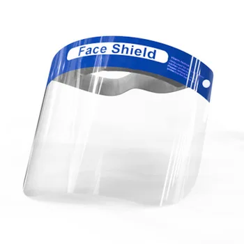 

Face Shield Isolation Protective Mask Head-Mounted Anti-Foam Transparent Double-Sided Anti-Fog HD Transparent Protective Mask