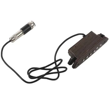 

A-810 Preamp System Pickup Suitable for Fingerstyle Tapping and Solo Guitar Pick Holder