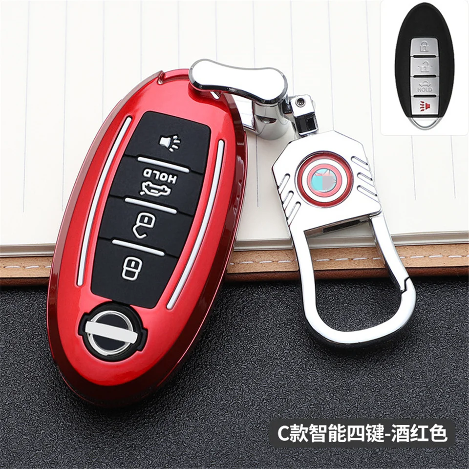 Cover Telecomando/chiave per nissan juke leaf micra k12 note patrol qashqai j10 j11 tiida versa x-trail xtrail x trail t32 Infiniti - Hbeff316dfcda44e088a496da4b7df26aF