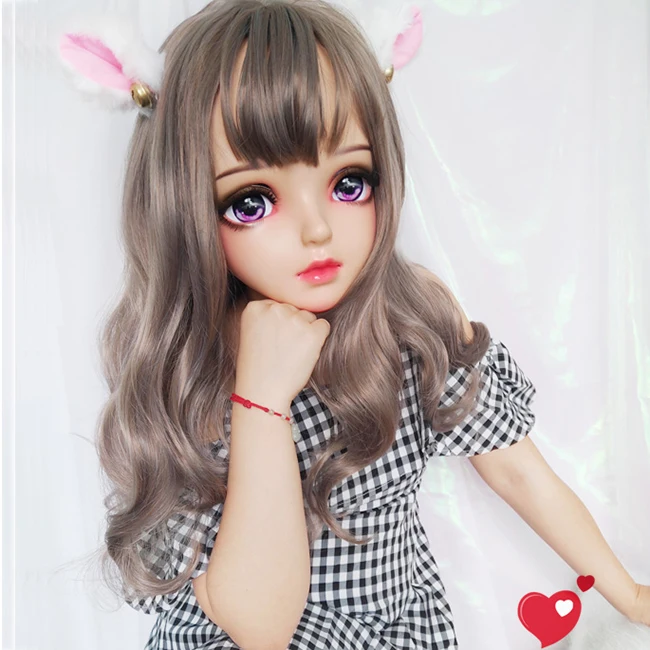 (Miao 10) женские милые девушки смолы половина головы кигуруми BJD маска косплей