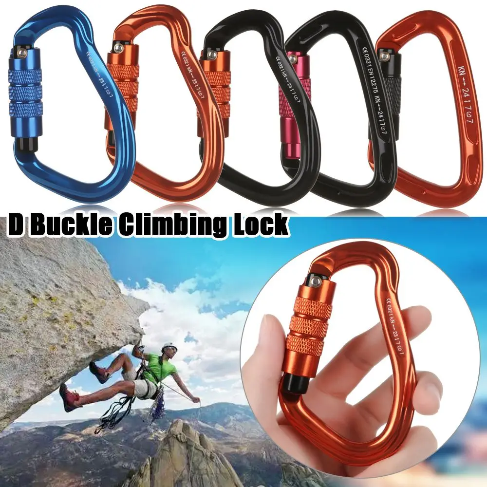 Professional Carabiner Mountaineering Protective Equipment Climbing Key Hooks 