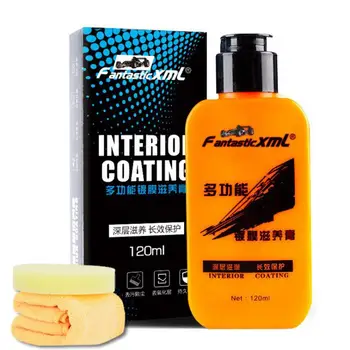 

120ml Leather Repair Cream Automotive Interior Auto Leather Renovated Coating Paste Maintenance Car Cleaning Goods