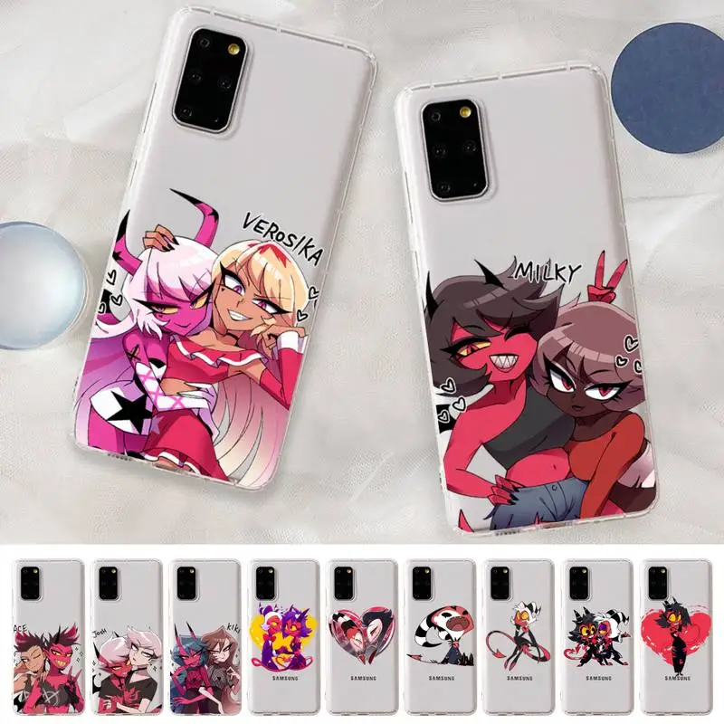 Yinuoda Americano Anime Helluva Boss Cassa Del Telefono Per Samsung A 10 20 30 50S 70 51 52 71 4G 12 31 21 31 S 20 21 Plus Ultra