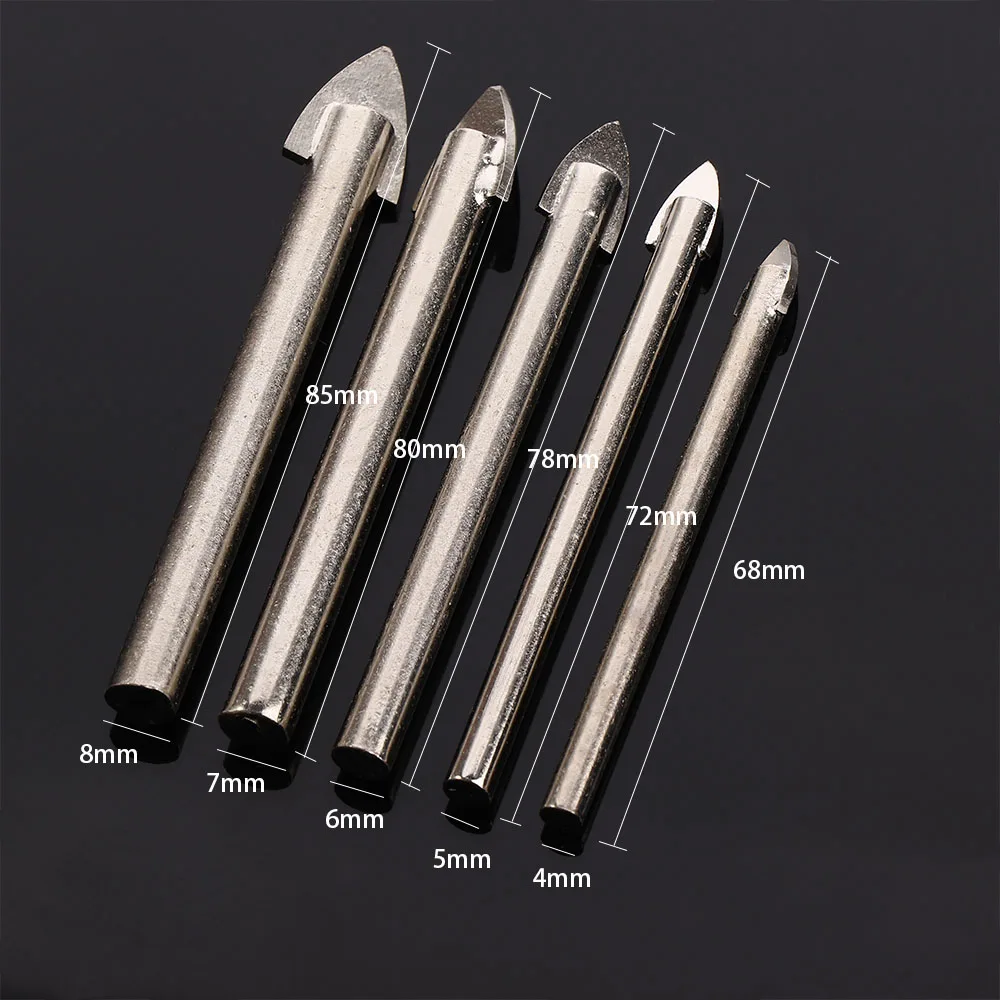 Набор сверл из твердосплавного стекла 5 12 мм резак для керамической плитки с