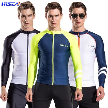 

Cross border wholesale 0.5mm split snorkeling suit men women sunscreen quick drying clothes zipper long-sleeve suit swimsuit