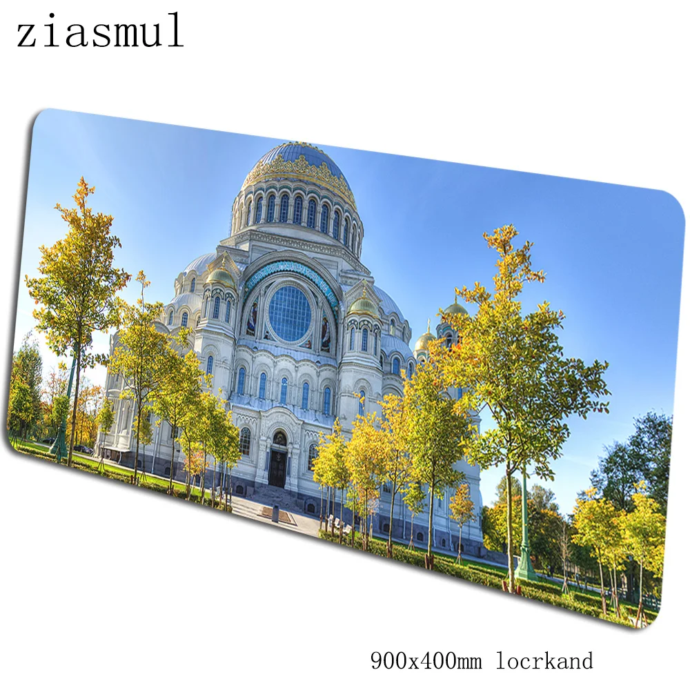 Коврик для мыши Cathedral 90x40 см, коврик для мыши, самый дешевый игровой коврик для мыши, геймер, HD принт, персонализированные коврики для мыши, клавиатура, ПК, коврик - Цвет: pattern 2