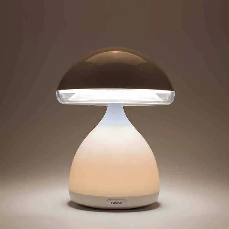 

Creative Cool LED Night Light Eye Protection Bedroom Bedside Lamp Cute Children Room Mini Colorful Ambience Light