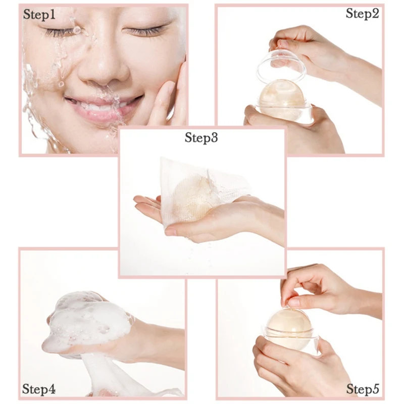 Face Clean Soap Nourishing Face Cleanser Deap Clean Face Care Wash Soap Oil-control Removal Pimple Pore Acne Treatment