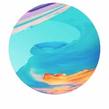 Корейский стиль мультфильм абстрактный круглый ковер планета Спальня Гостиная проданы нащего завода