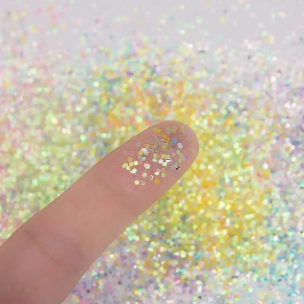 

1mm Ultrathin Hexagon shaped Sequins For Handcraft Fillter DIY Scrapbook Nail Art Decoration Accessories confetti