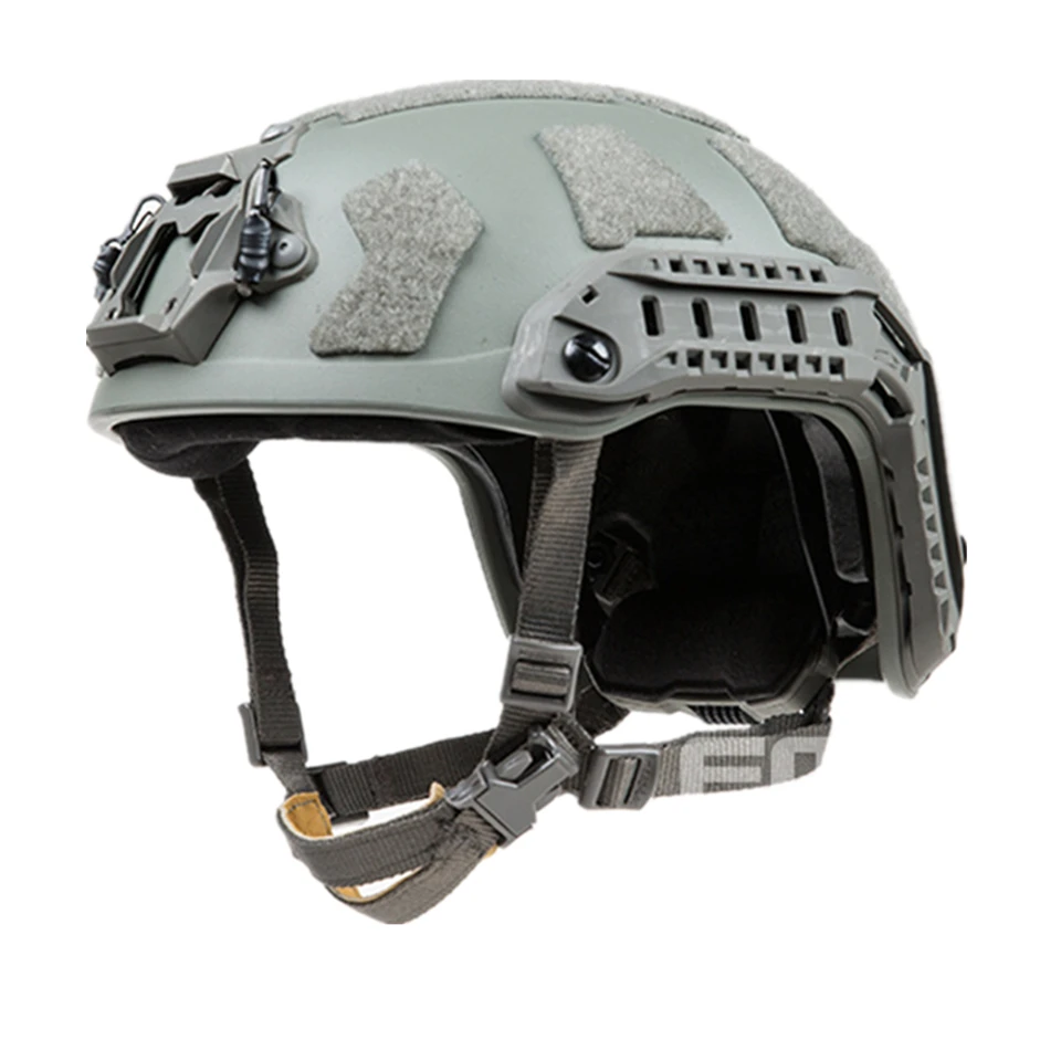 Тактический Skirmish Caiman баллистический Шлем DE Спорт на открытом воздухе альпинистский SF супер высокий шлем B TB1315B - Цвет: FG