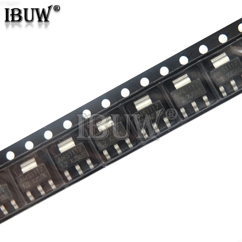 10PCS AMS1117 AMS1117-3.3V AMS1117-ADJ AMS1117-1.8V AMS1117-1.2V AMS1117-5.0V AMS1117-2.5V AMS1117-3.3 AMS1117-5.0