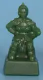52 шт./компл. миниатюрная фигурка 1:120 пять древних военных учений Солдат модель для Строительный набор сделай сам игрушка - Цвет: Зеленый