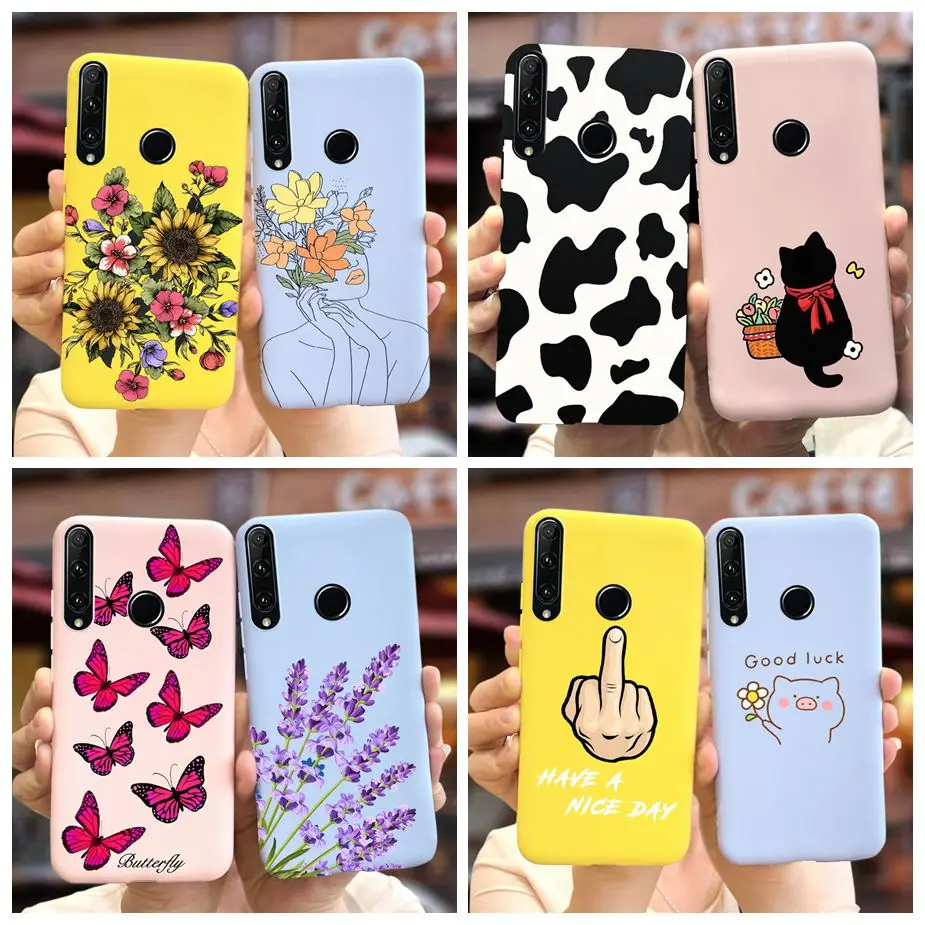 Cute Fashion Soft TPU Silicone Case for Honor 10i and 10 Lite - Stylish Protective Cover Coque s Shell