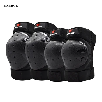 

WOSAWE Snowboard Elbow & Knee Pads Skateboarding Cycling Knee Protector Riding Ski Protective Knee Guard Support MTB Motorcycle