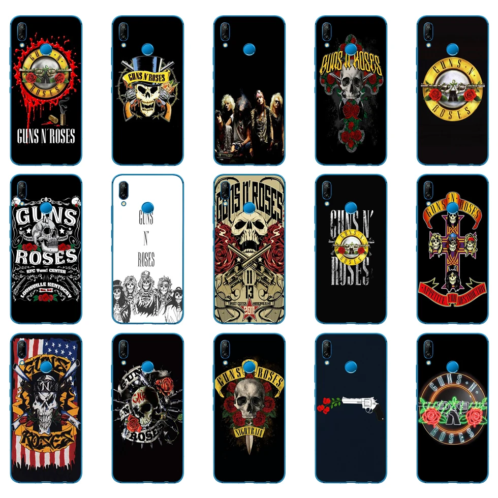 35DD guns n roses Мягкий силиконовый чехол для Huawei P9 P10 P20 P30 Lite mate 10 20 PRO lite p smart 2019