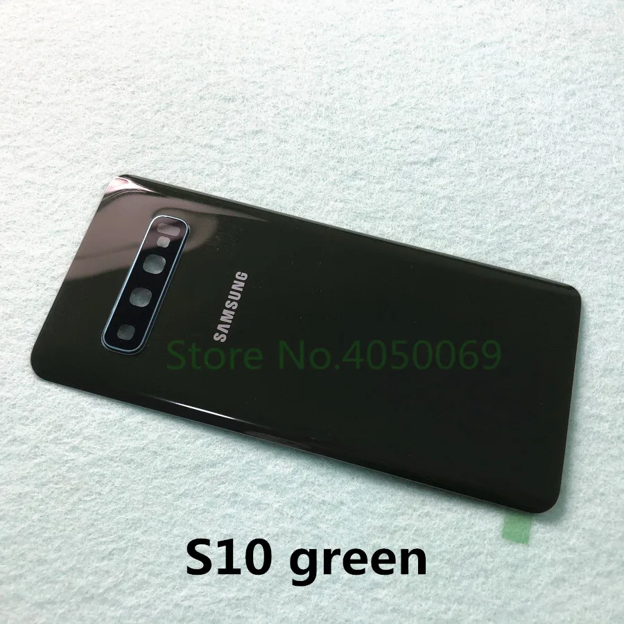 Чехол для SAMSUNG Galaxy S10 Plus S10+ G9750 S10 G9730 S10e G970 со стеклянной задней батареей, чехол для ремонта задней двери