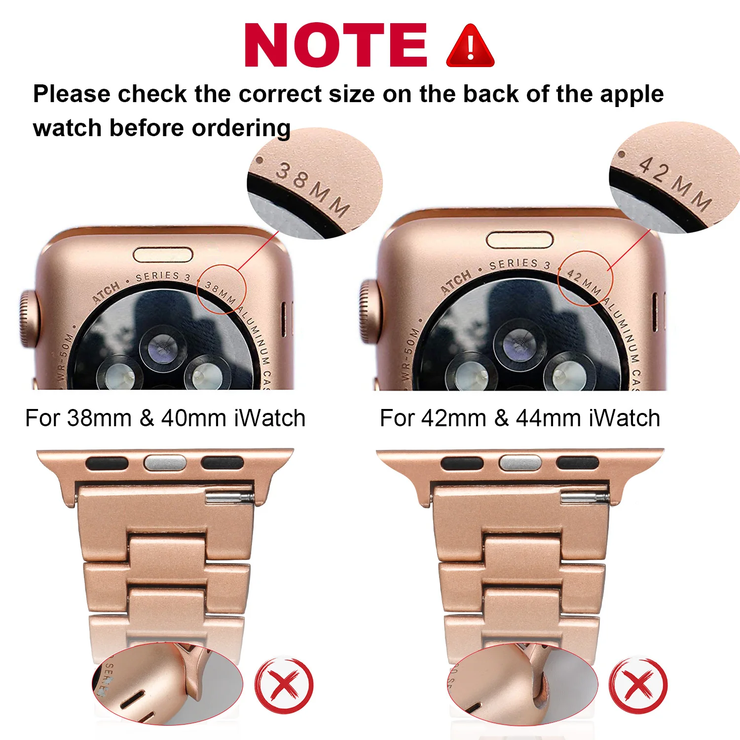 Metal + Diamond strap for Apple watch 7 6 5 4 se 44mm 40mm Comfortable replacement metal buckle strap for iwatch 3 2 1 42mm 38mm