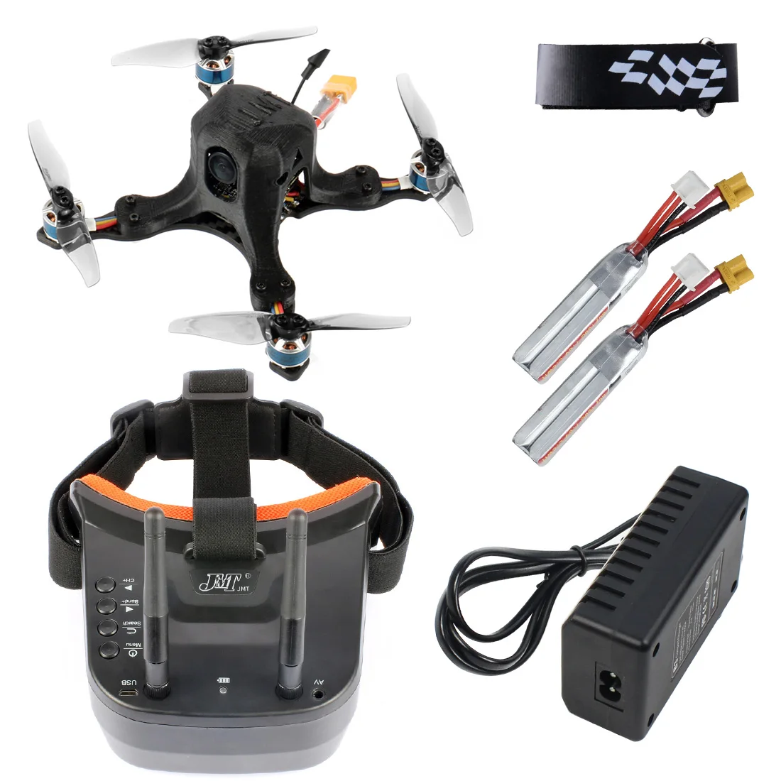 JMT Octopus usx1 127 мм FPV Дрон BNF с каркасом из углеродного волокна Контроллер полета MiniF4