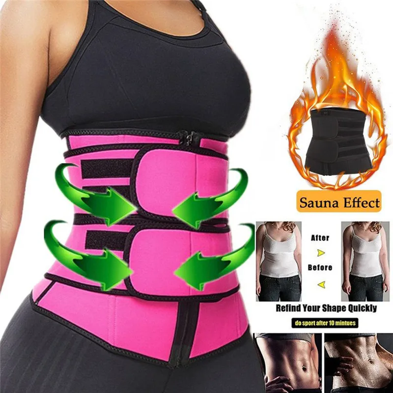 

Waist Trainer Neoprene Sweat Shapewear Body Shaper Women Wen Slimming Sheath Belly Reducing Shaper Workout Trimmer Belt Corset