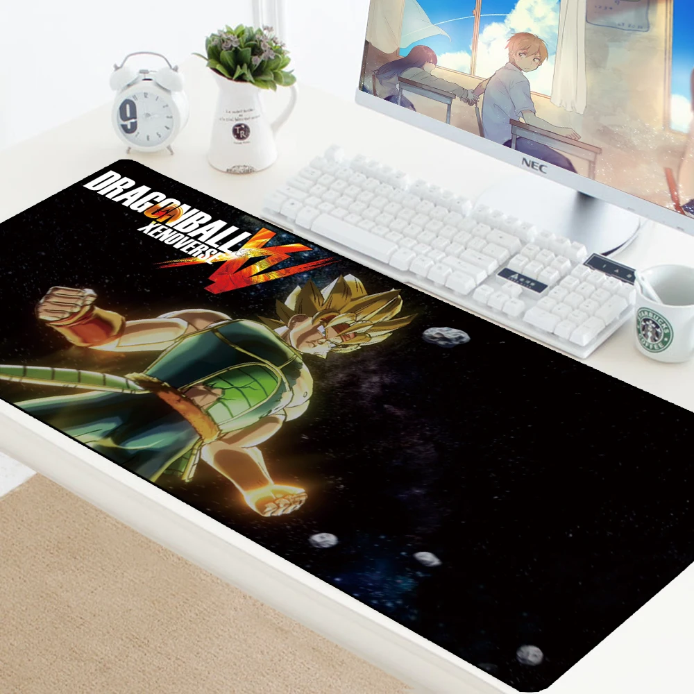 DRAGON BALL Коврик для мышки с аниме клавиатура Коврик геймер резиновый замок край Notbook коврик для мыши большой игровой коврик для мыши ПК настольный коврик мышь 70x30 мм