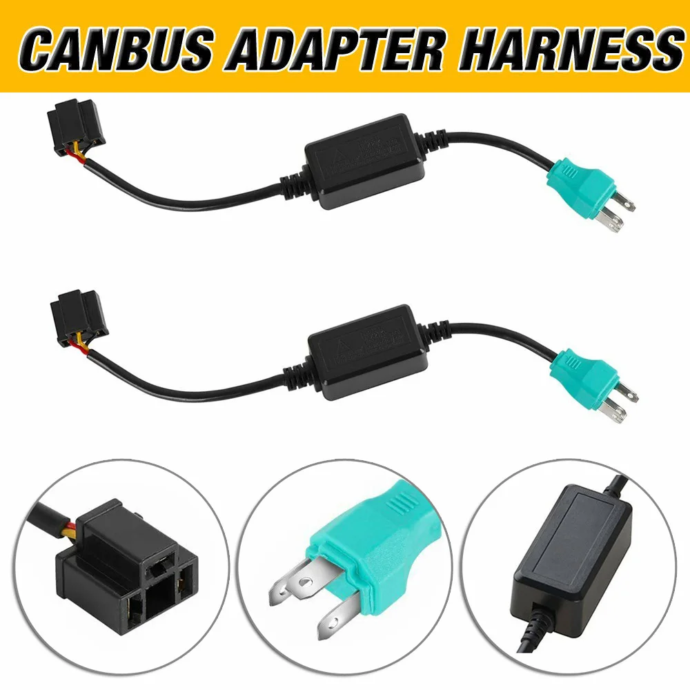 Продукт для 2 шт. фар H4/9003(HB1) Led Canbus Error резистор-компенсатор декодер